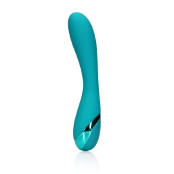 Nina - Rechargeable silicone G-spot vibrator Smooth teal