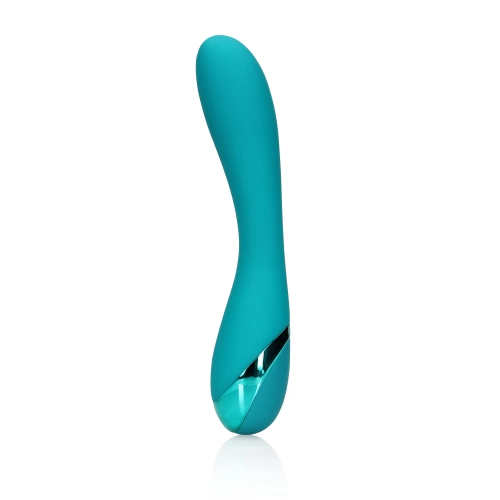 Nina - Rechargeable silicone G-spot vibrator Smooth teal