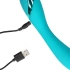Nina - Rechargeable silicone G-spot vibrator Smooth teal [8]