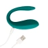 Loveline Couple Toy Rechargeable Silicone Couple Vibrator with Remote Control [5]