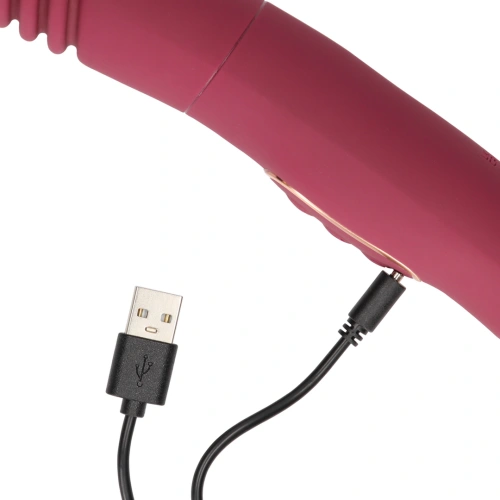 Nina - Rechargeable bilaterally pushing vibrator LoveLine Double -Sided [6]