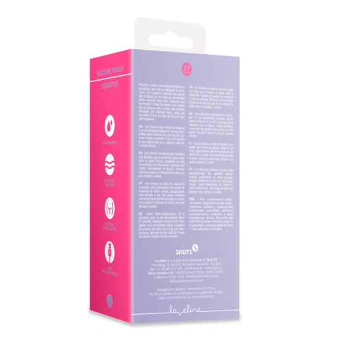 Small Rechargeable Vibrator - Silicone Loveline Finger [11]