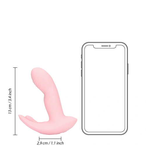 Loveline Wearable Fingering Rechargeable Vibrator with Come Here Motion and Remote Control [9]