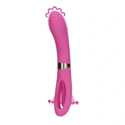 Rechargeable vibrator with two ends LoveLine Double Sided