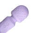 Rechargeable Silicone Mini Wand Massager Loveline Night Magic Purple [2]