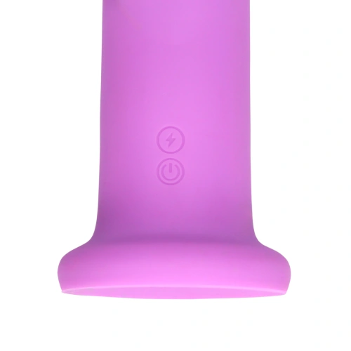 Rechargeable rotating G-spot vibrator made of soft silicone Loveline Rotating Vibrator purple [5]