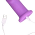 Rechargeable rotating G-spot vibrator made of soft silicone Loveline Rotating Vibrator purple [7]