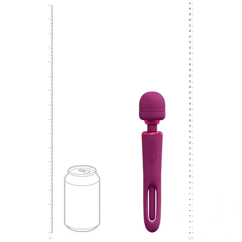 Nina 2 in 1 Wand massager with innovative G-spot vibrator Vive Kiku pink [3]