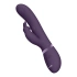 Nina - Vive May Rechargeable Silicone Rabbit Vibrator with 3 Motors Purple [2]