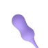 Dilyana Rechargeable Silicone Vibro Egg with Remote Loveline Purple [2]