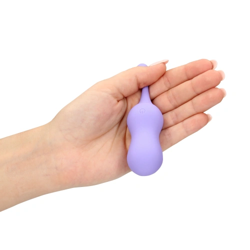 Dilyana Rechargeable Silicone Vibro Egg with Remote Loveline Purple [5]