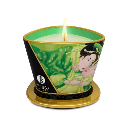 Shunga Zenitude green tea scented massage candle Shunga Zenitude green tea scented massage candle