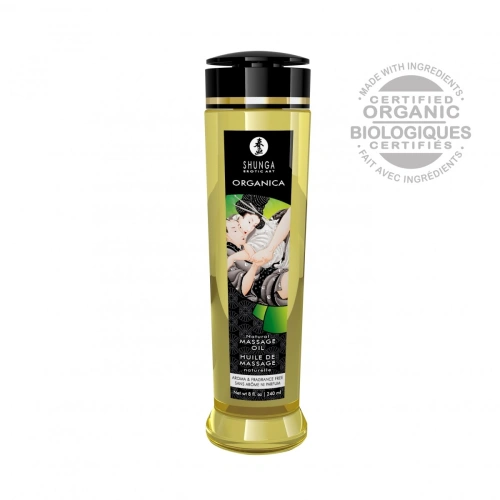 Massage oil Shunga Organica natural 240 ml.