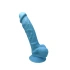 Dilyana- Revolutionary two-layer silicone dildo SilexD 7'' Model 1 blue
