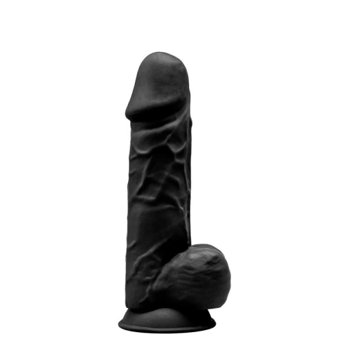 Revolutionary double layer silicone dildo SilexD 8.5" Model 4 black