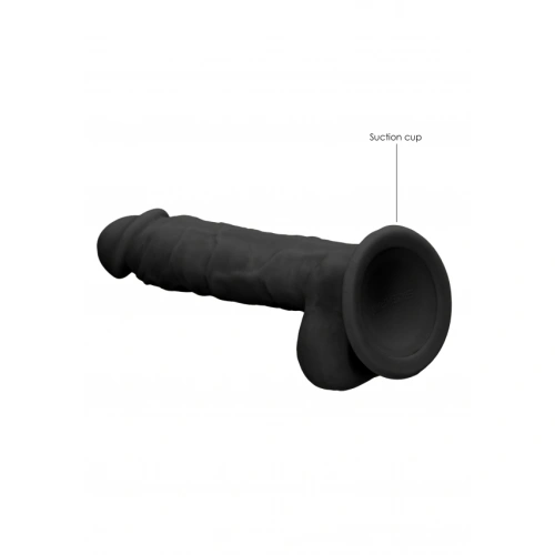 Revolutionary double layer silicone dildo SilexD 7'' Model 1 black [6]