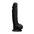 Revolutionary double layer silicone dildo SilexD 7'' Model 1 black