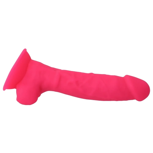 Revolutionary double layer silicone dildo SilexD 7'' Model 1 Pink [4]