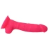 Revolutionary double layer silicone dildo SilexD 7'' Model 1 Pink [4]
