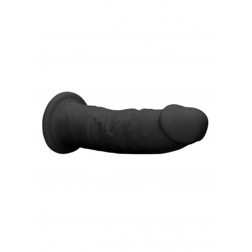 Revolutionary double layer silicone dildo SilexD 6" Model 2 black [4]
