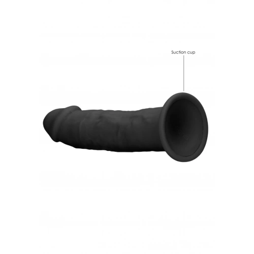 Revolutionary double layer silicone dildo SilexD 6" Model 2 black [6]