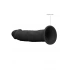 Revolutionary double layer silicone dildo SilexD 6" Model 2 black [6]