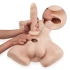 Realistic masturbator silicone body with dildo Silexd Apollo L [3]