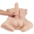 Realistic masturbator silicone body with dildo Silexd Apollo L [5]