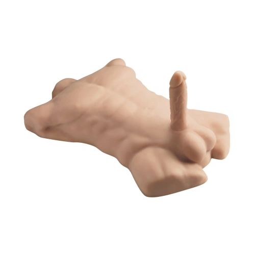 *Color Nina - Veronica - Realistic Masturbator - Silicone Body with Dildo Silexd Apollo L Caramel