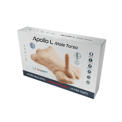 *Color Nina - Veronica - Realistic Masturbator - Silicone Body with Dildo Silexd Apollo L Caramel [8]