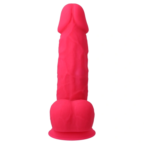 Rechargeable double layer vibrating dildo SilexD 8.5" Model 4 pink [4]