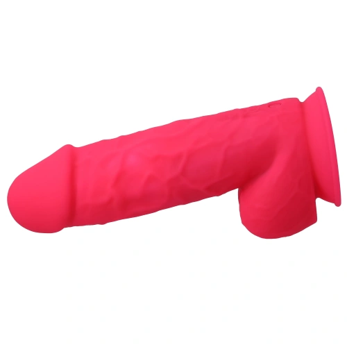 Rechargeable double layer vibrating dildo SilexD 8.5" Model 4 pink [5]