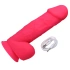 Rechargeable double layer vibrating dildo SilexD 8.5" Model 4 pink [6]