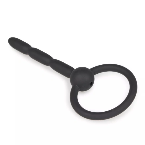 Sinner Ribbed Penis Plug Silicone Urethral Dilator [1]