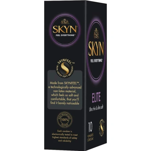 10 pcs Skyn ​​Elite non-latex thin condoms [1]
