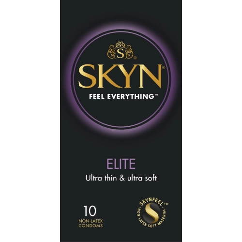 10 pcs Skyn ​​Elite non-latex thin condoms