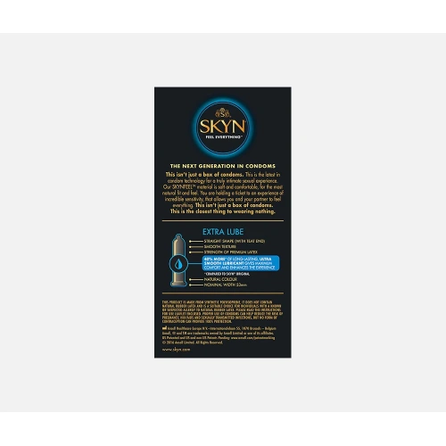 10 pcs Skyn ​​Extra Lube non-latex condoms [4]
