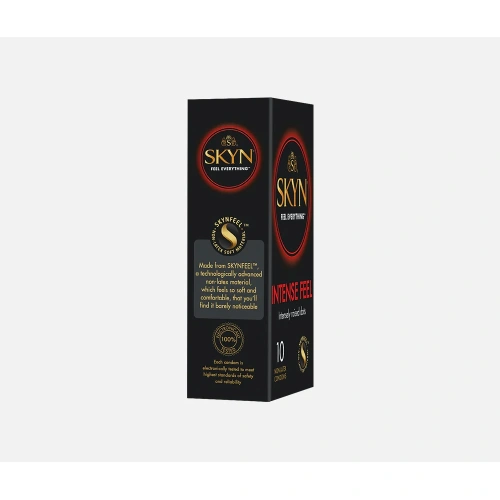 10 pcs Skyn ​​Intense Feel non-latex ribbed condoms [2]