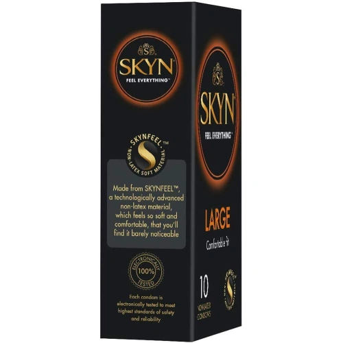 10 pcs. Skyn Large Non-Latex Condoms [1]