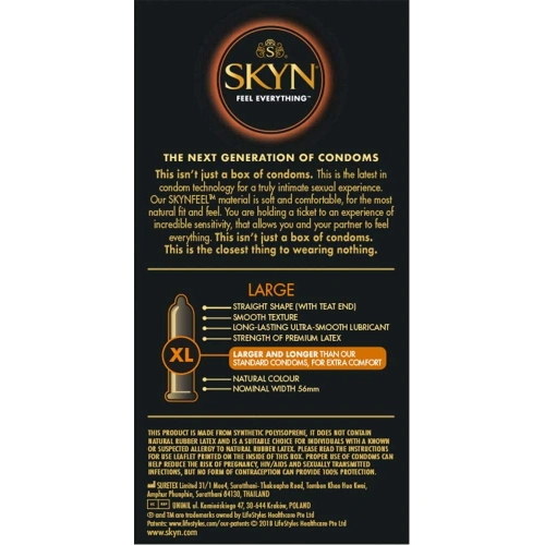 36 pcs. Skyn Large Non-Latex Condoms [5]