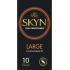 10 pcs. Skyn Large Non-Latex Condoms 10 pcs. Skyn Large Non-Latex Condoms