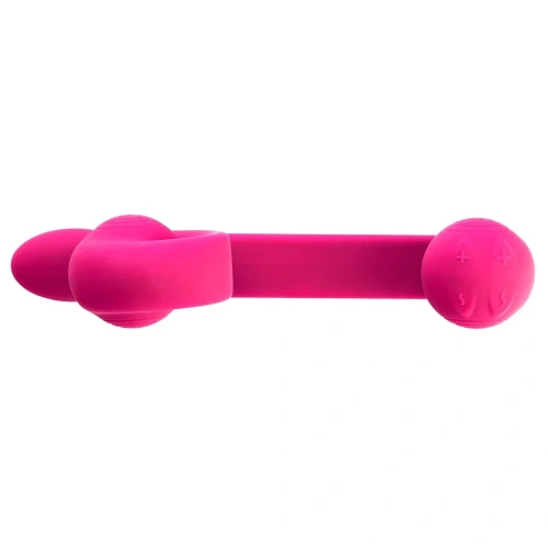Rechargeable 2 in 1 vibrator with original design Snail Vibe pink [4]