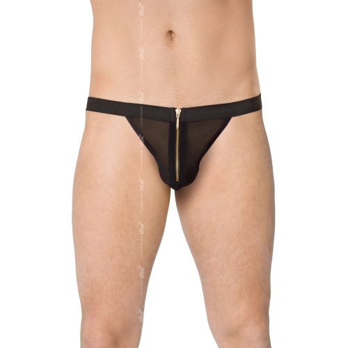 Softline 4526 Zipper Mesh Men's Thongs Softline 4526 Zipper Mesh Men's Thongs