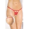 Lace revealing thong Softline 2461 red