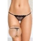Sexy thong crotchless Softline 2415 black
