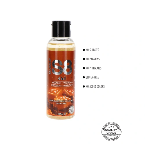 4 in 1 lubricant and massage gel with heating effect S8 chocolate 125 ml. [2]