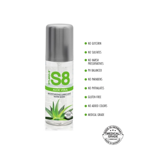 Water-based lubricant with aloe vera Stimul8 125 ml. [1]