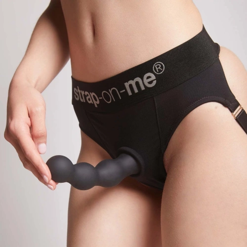 Silicone Unisex Dildo Strap-On Me Plug Balls XXL [3]