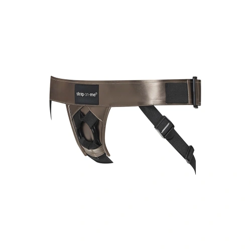 Set of 2 adjustable penis belts Strap-On Me Curious Harness XS-XXL bronze [2]