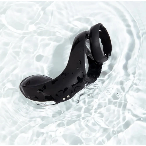 Double penis ring with vibrating perineum stimulator Svakom Benedict [4]